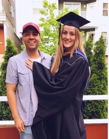 Basketball Player Shelby Cheyanne Image With Boyfriend